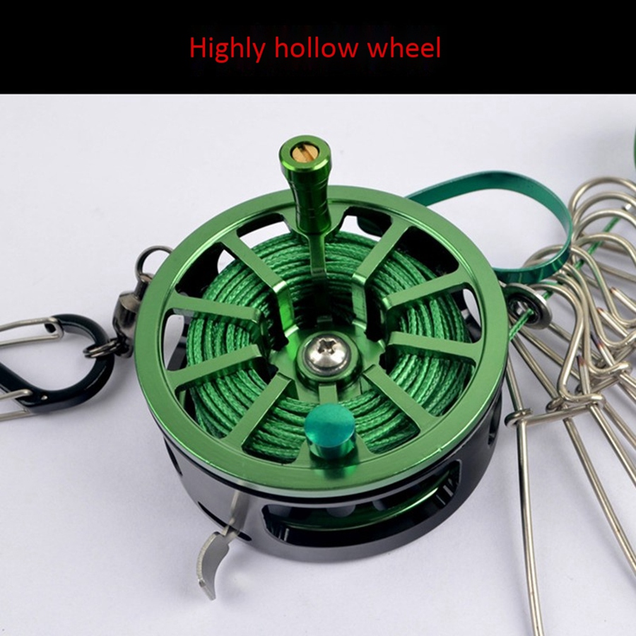 Fishing Stringer Stainless Ste - Fly Reel 评论和价格