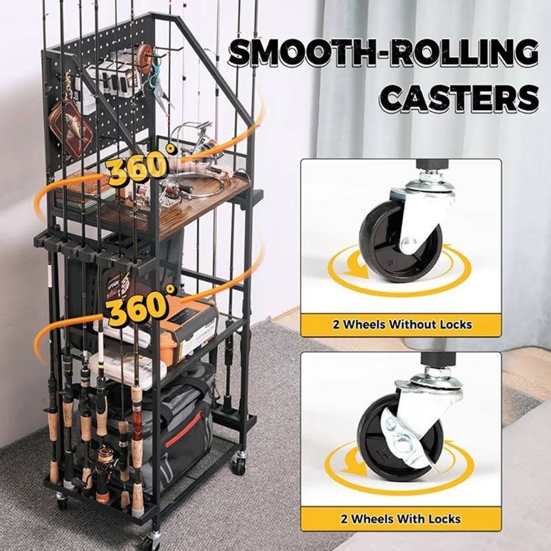Fishing Gear Storage Shelf, Fi - Fly Reel 评论和价格