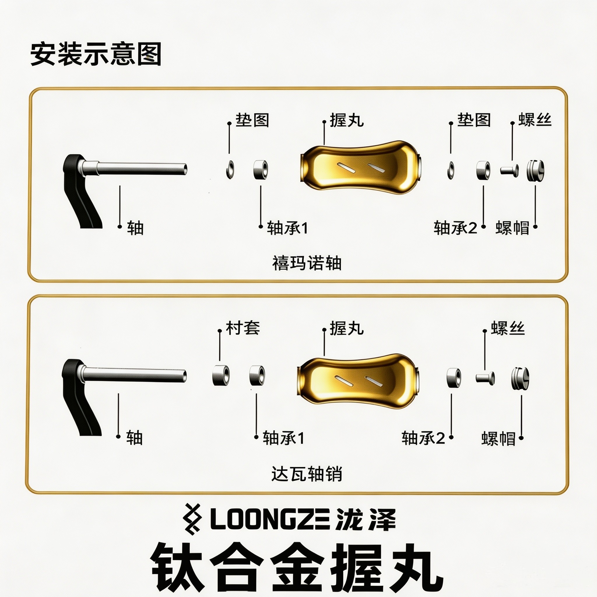 LOONGZE Titanium Alloy Reel Ha - Fly Reel 评论和价格
