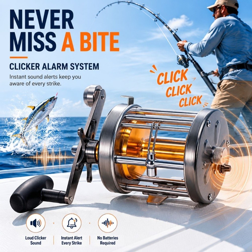 MT 50W Trolling Reel Right Han - Trolling Reel 评论和价格